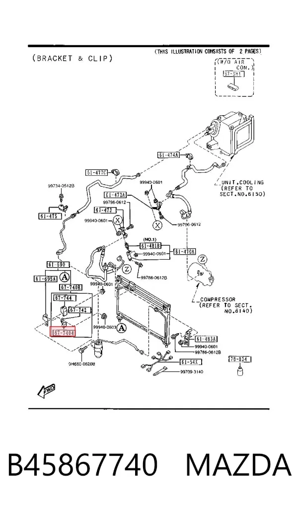  B45867740 Mazda