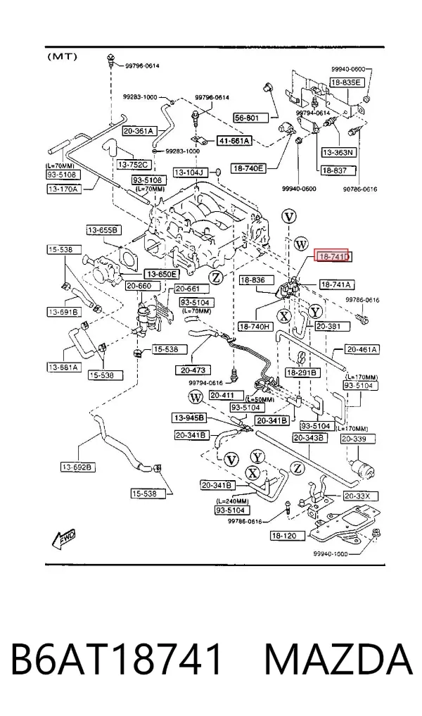  B6AT18741 Mazda