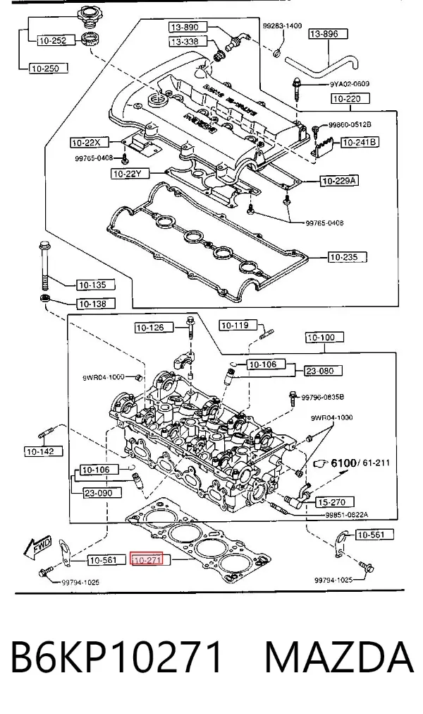  B6KP10271 Mazda