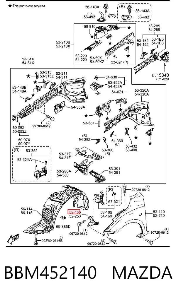  BBM452140 Mazda