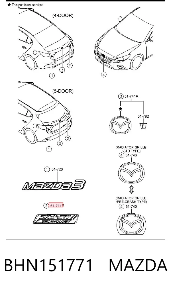  BHN151771 Mazda
