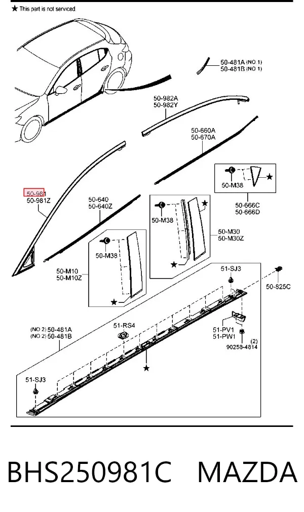  BHS250981C Mazda