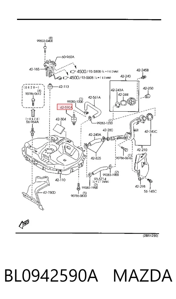  BL0942590A Mazda