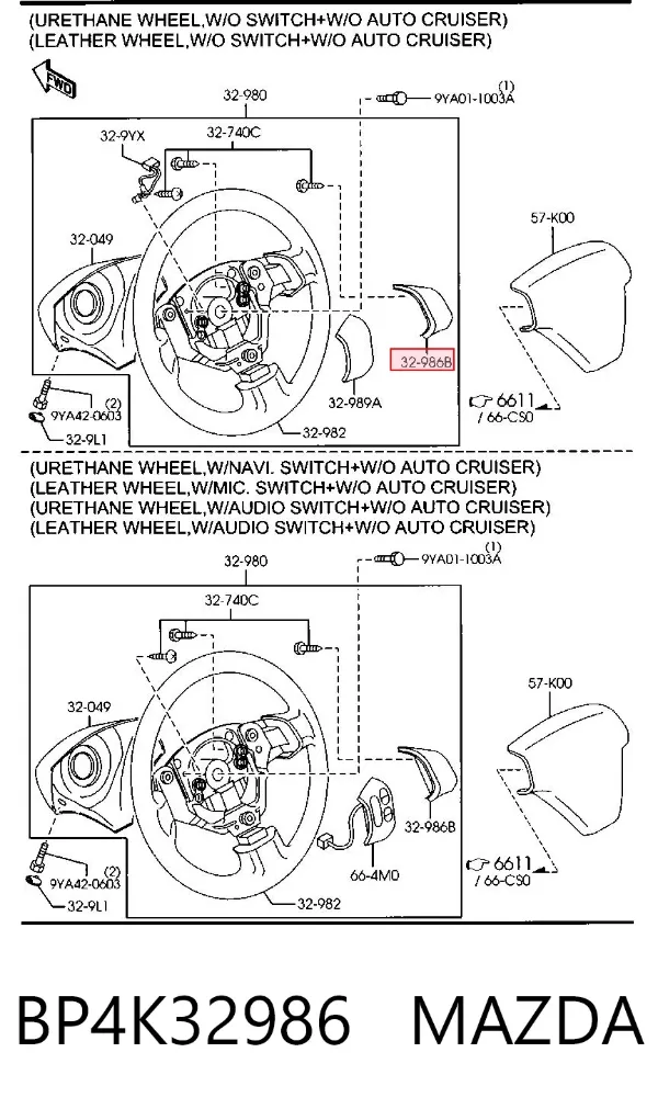  BP4K32986 Mazda