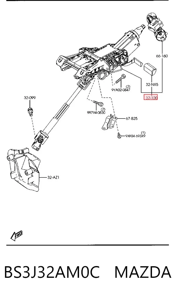 BS3J32AM0C Mazda