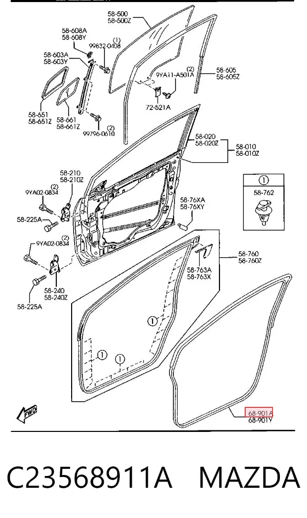  C23568911A Mazda