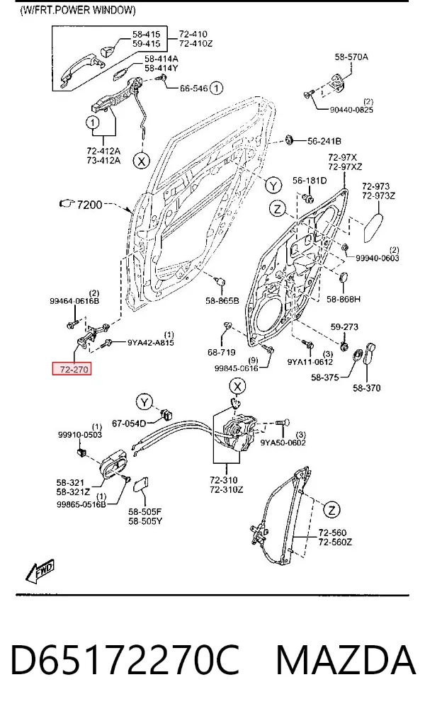  D65172270C Mazda