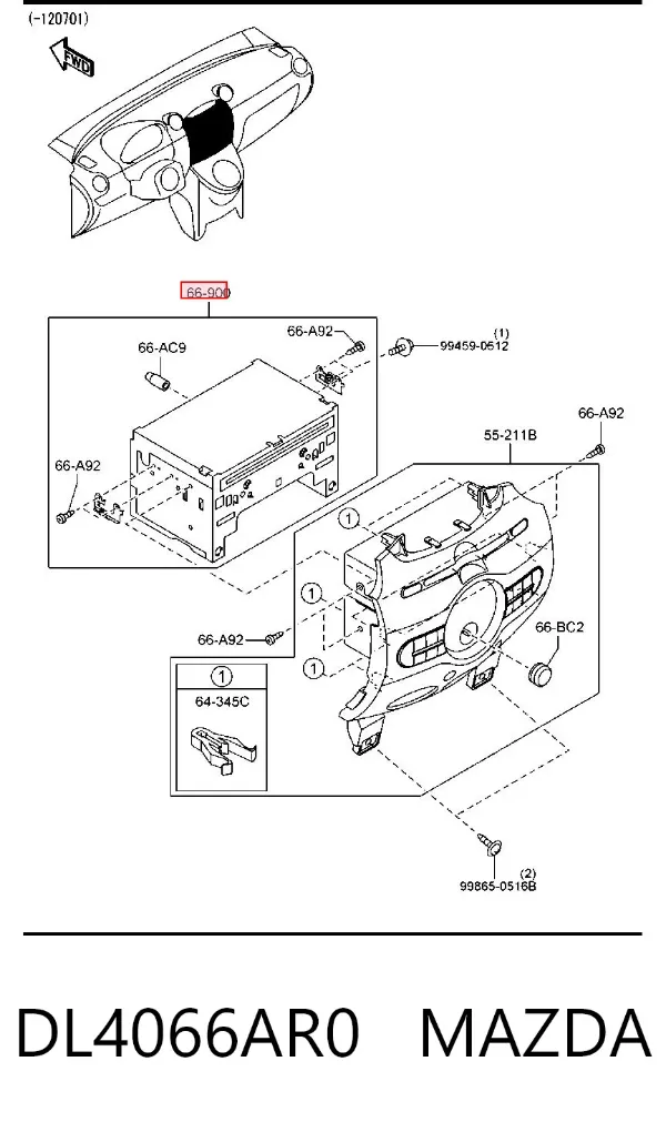  DL4066AR0 Mazda
