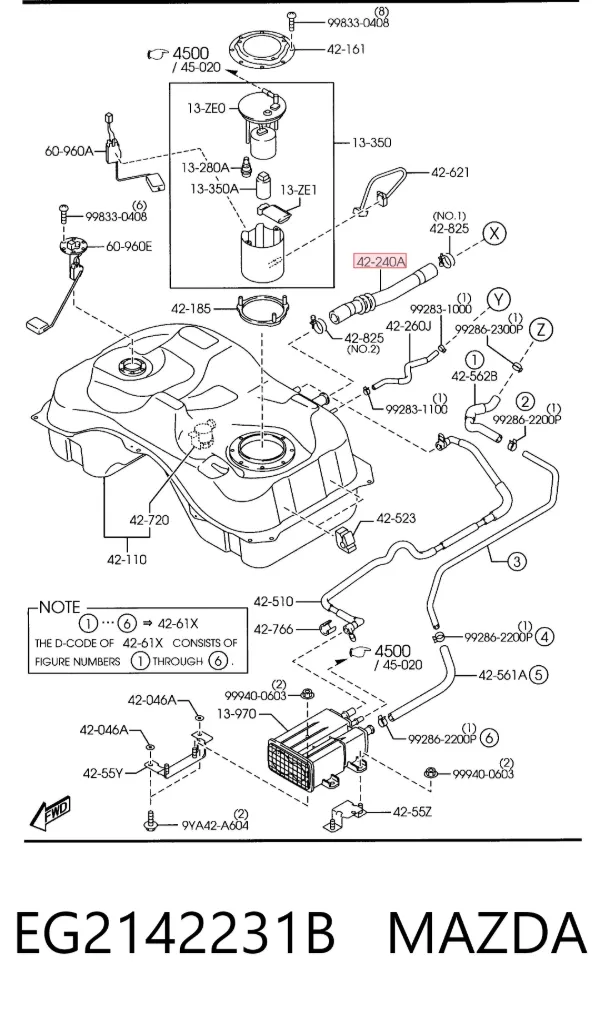  EG2142231B Mazda