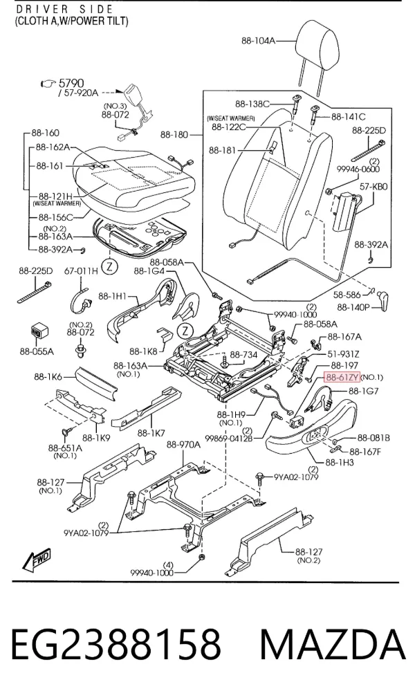  EG2388158 Mazda