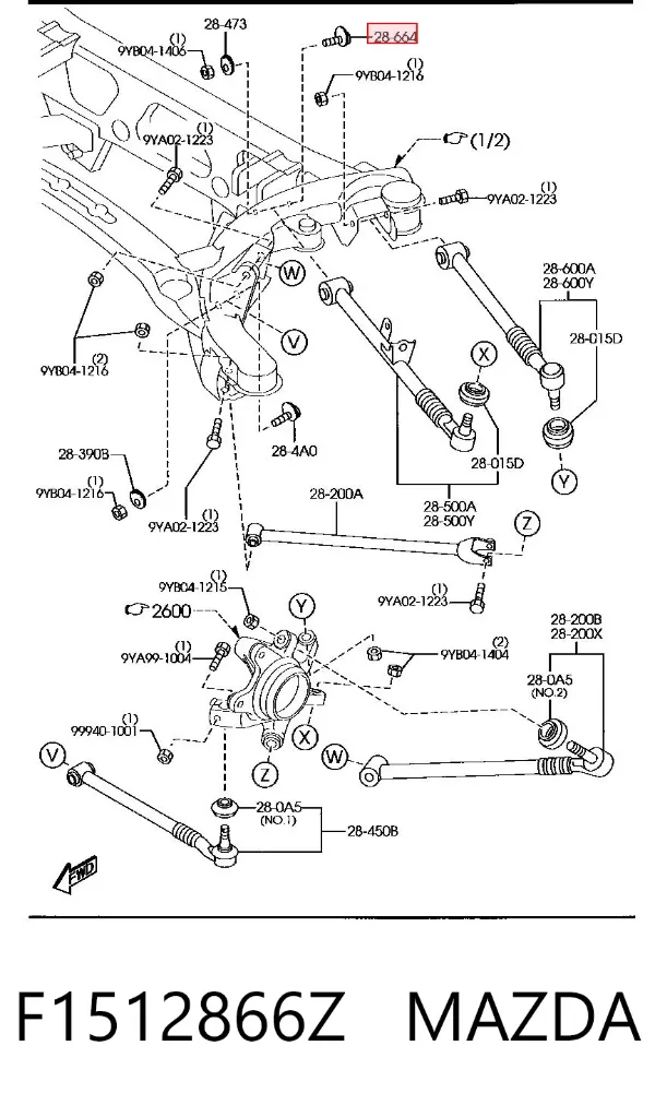  F1512866Z Mazda