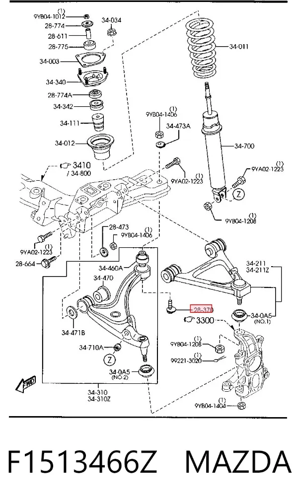  F1513466Z Mazda