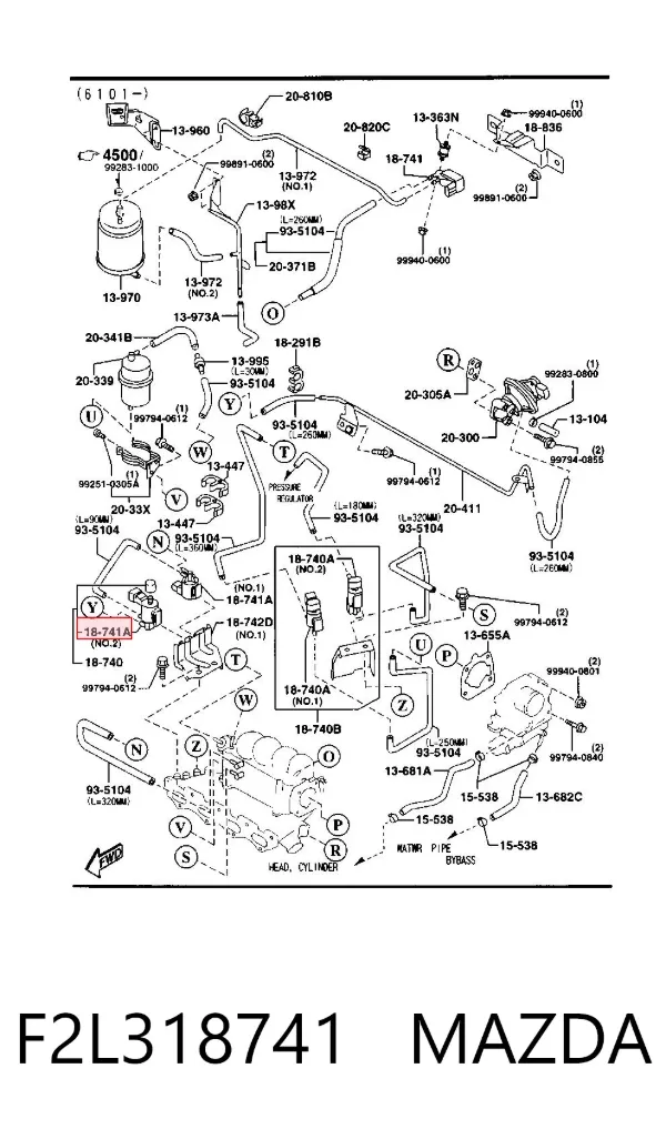  F2L318741 Mazda