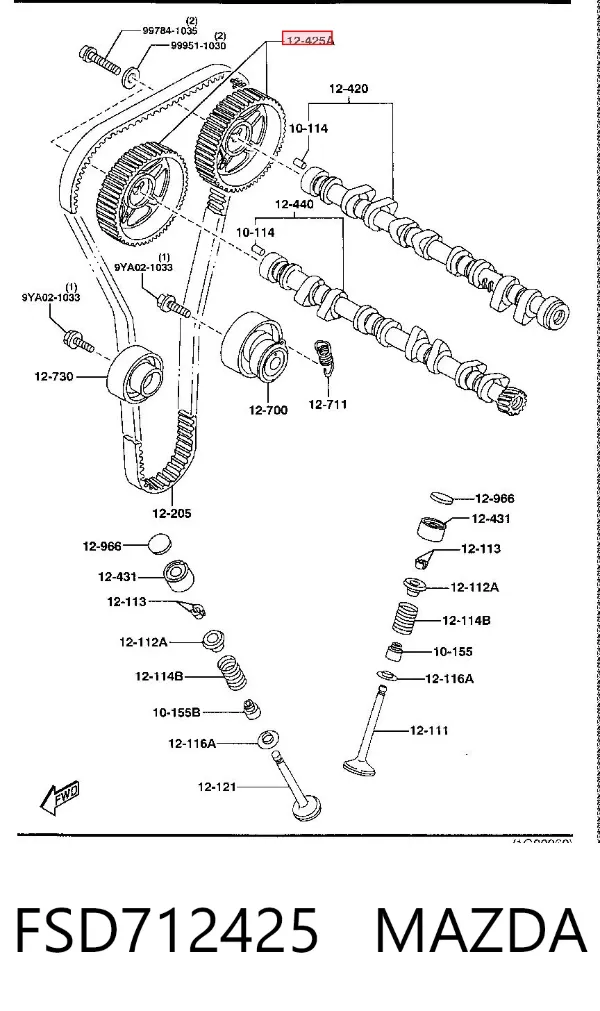  FSD712425 Mazda