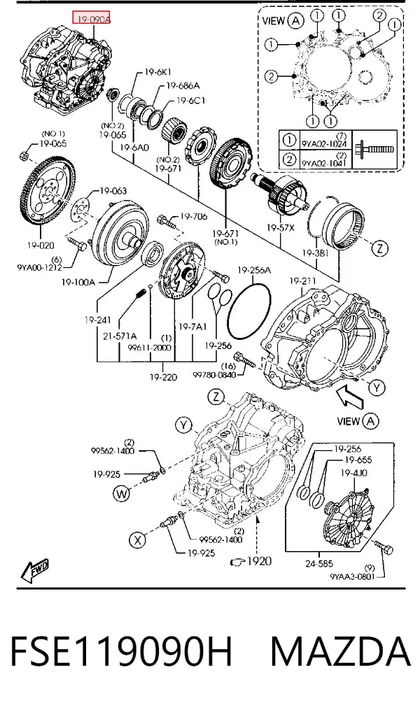АКПП FSE119090H Mazda
