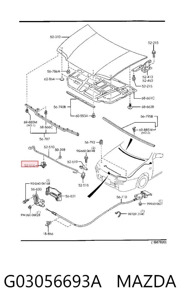  G03056693A Mazda