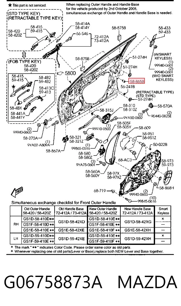  G06758873A Mazda