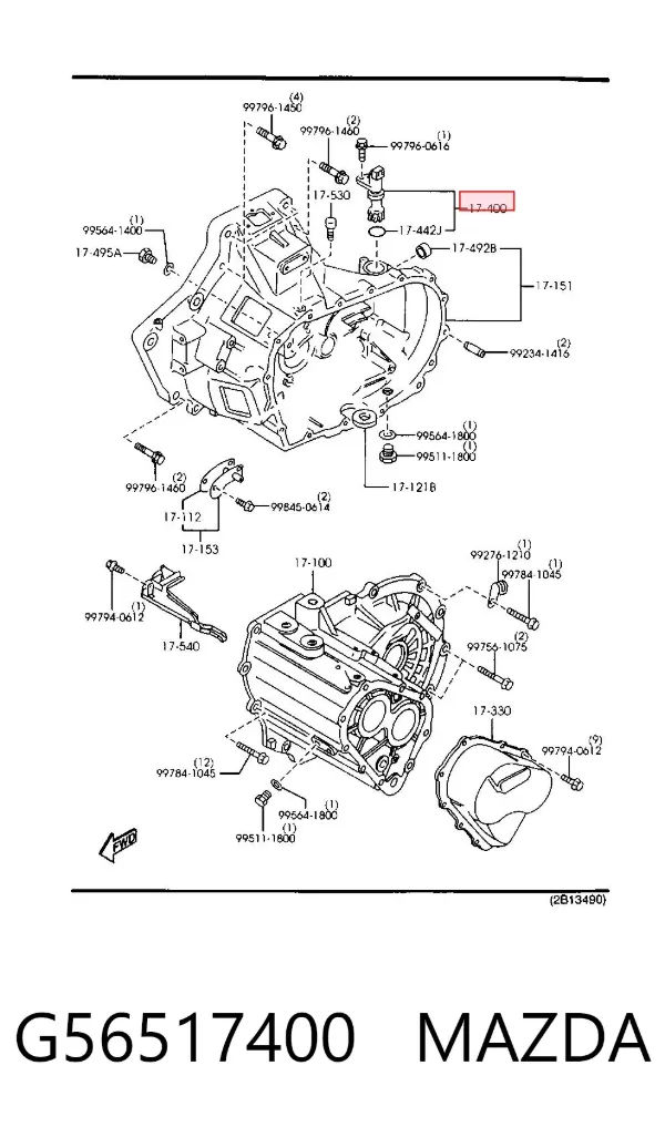  G56517400 Mazda