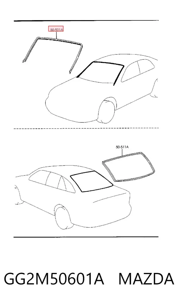  GG2M50601A Mazda