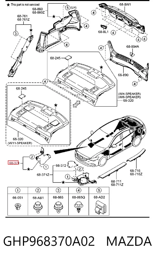  GHP968370A02 Mazda