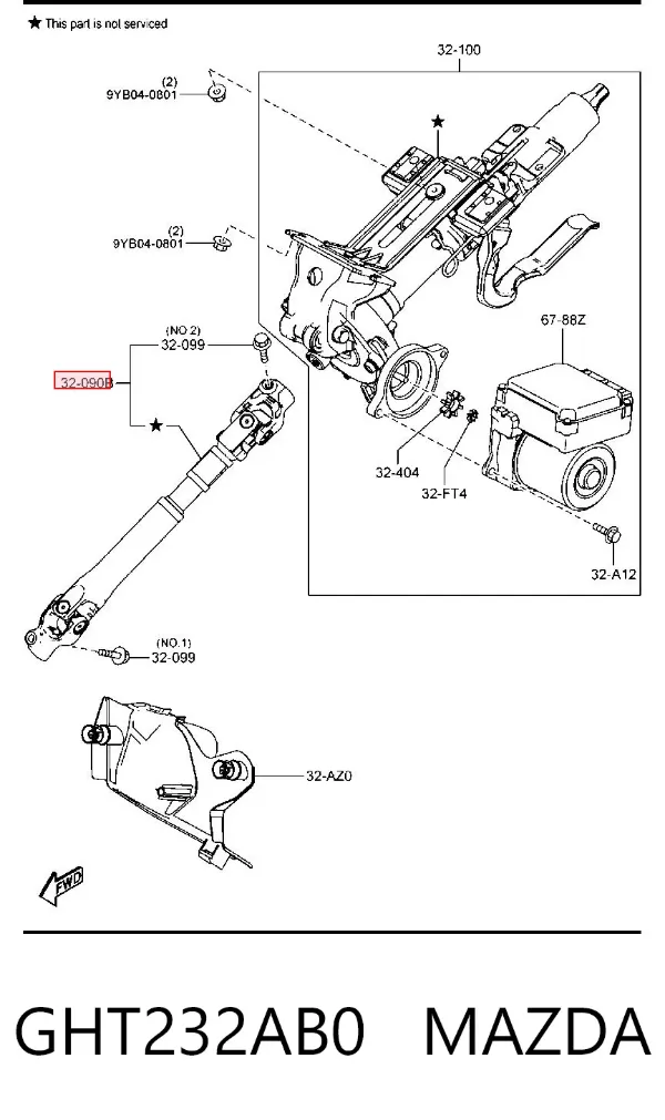 GHT232AB0 Mazda