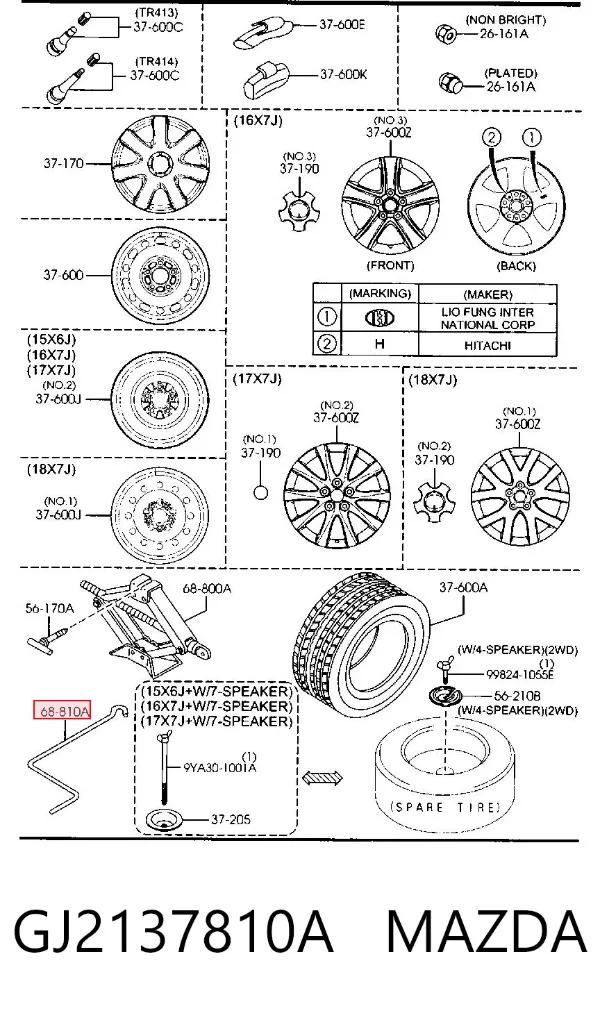  GJ2137810A Mazda