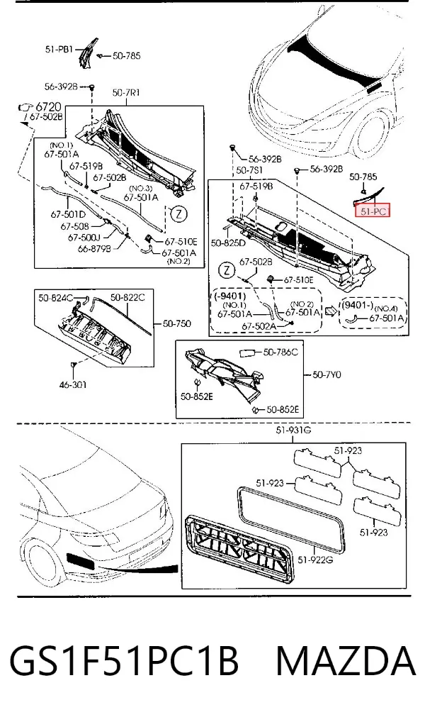  GS1F51PC1B Mazda