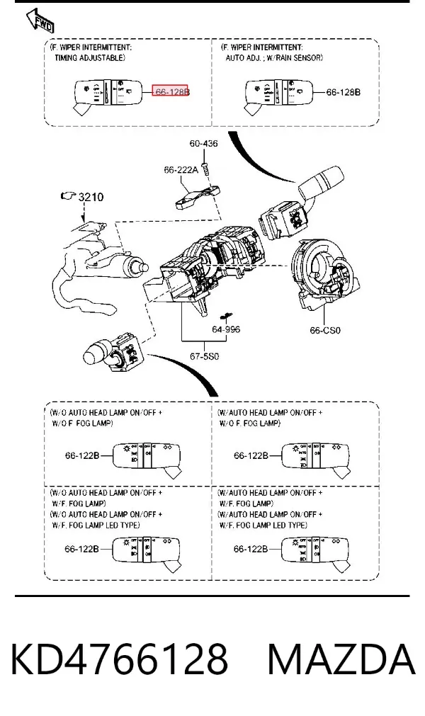  KD4766128 Mazda