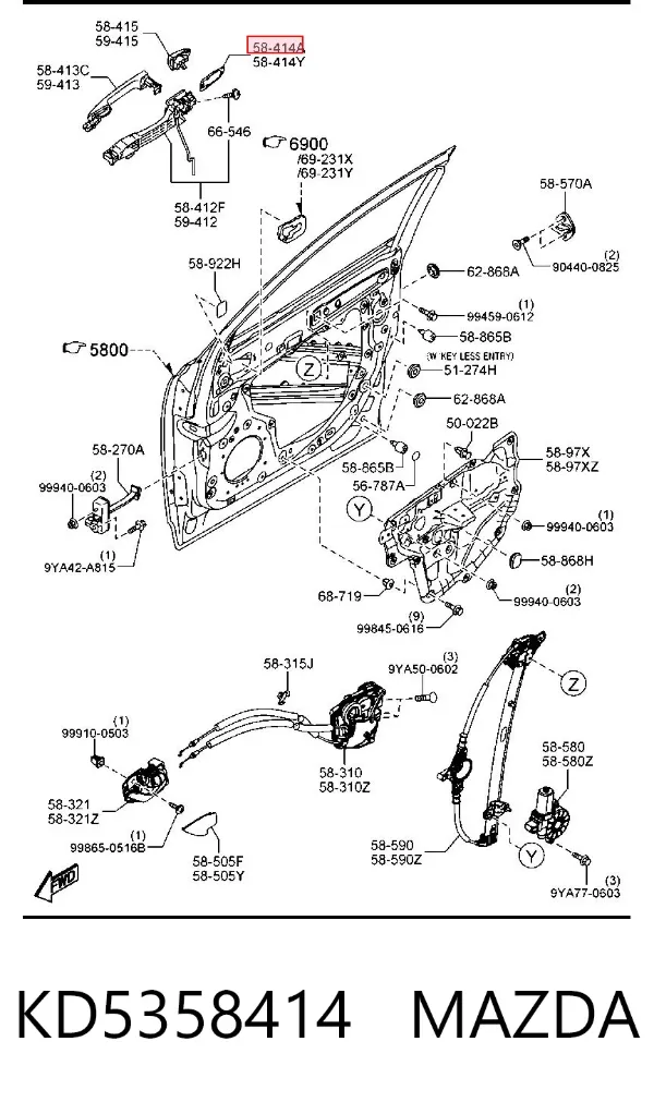  KD5358414 Mazda