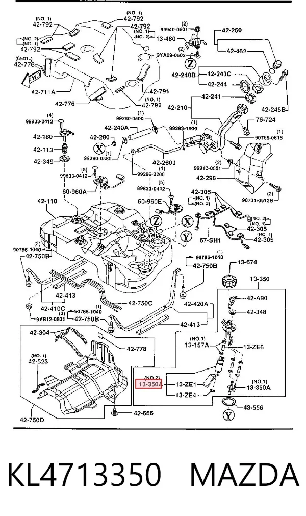  KL4713350 Mazda