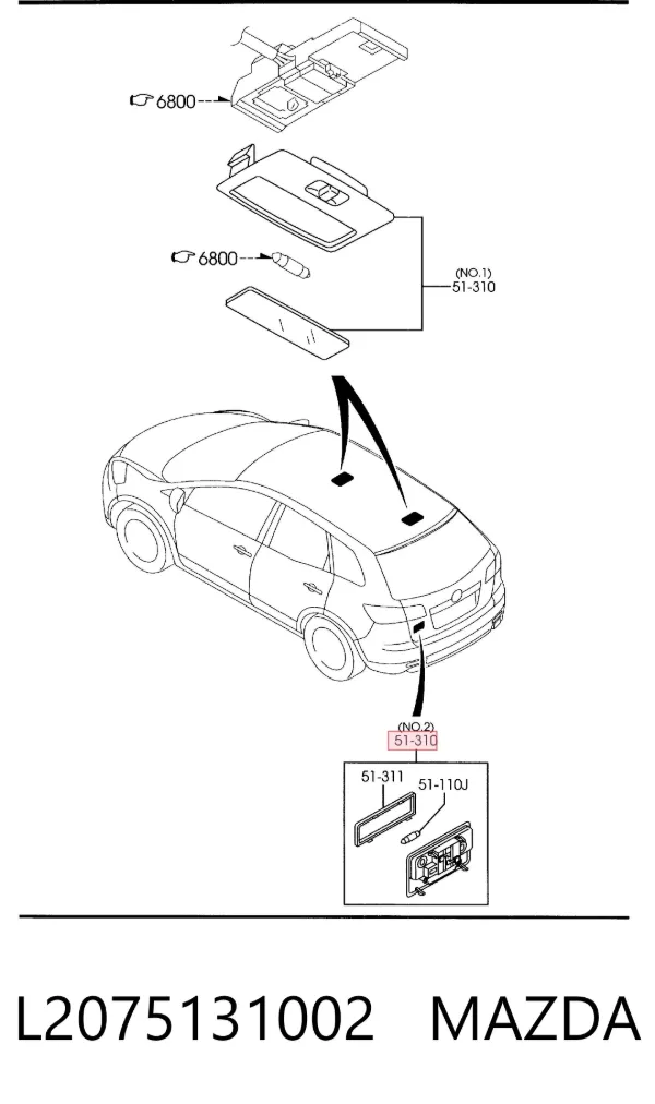  L2075131002 Mazda