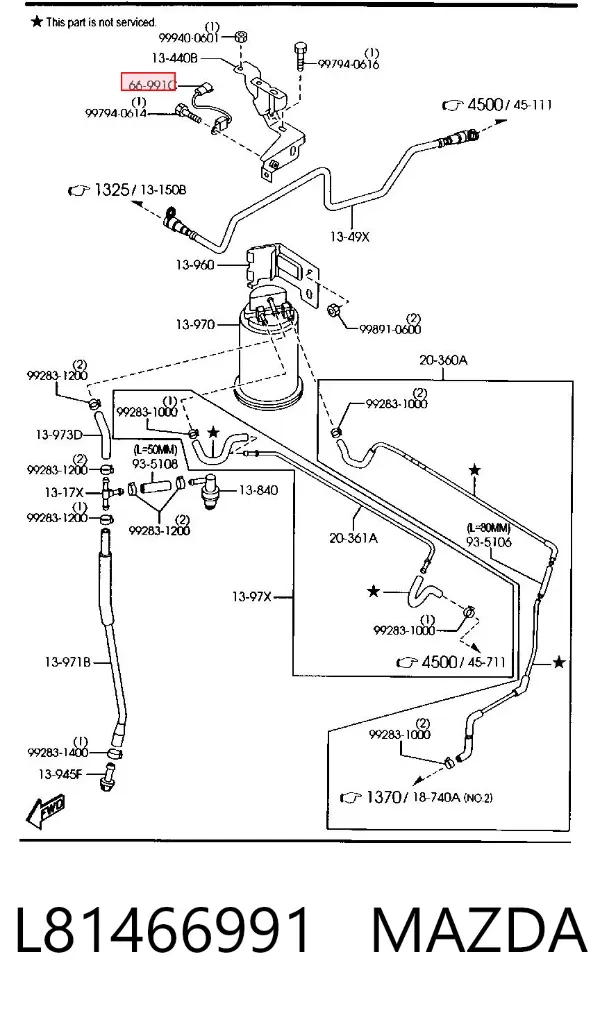  L81466991 Mazda