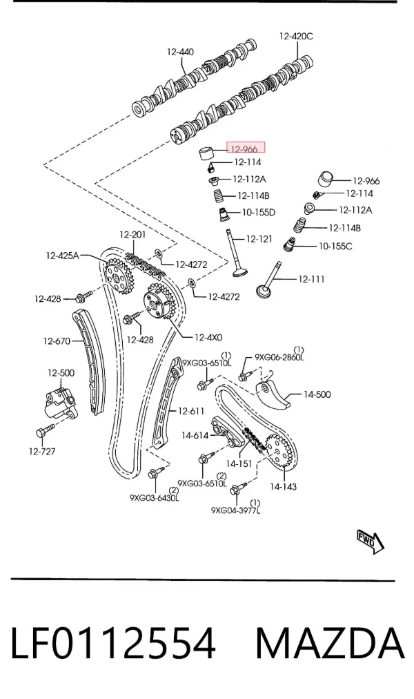  LF0112554 Mazda