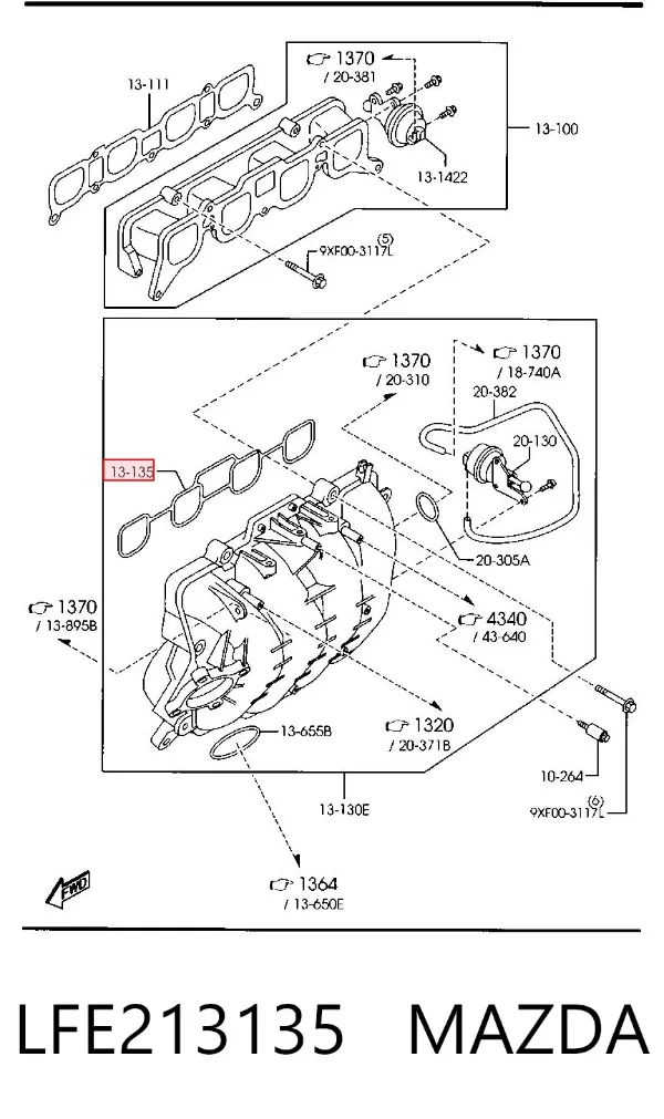  LFE213135 Mazda