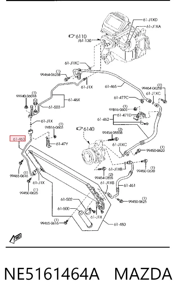  NE5161464A Mazda