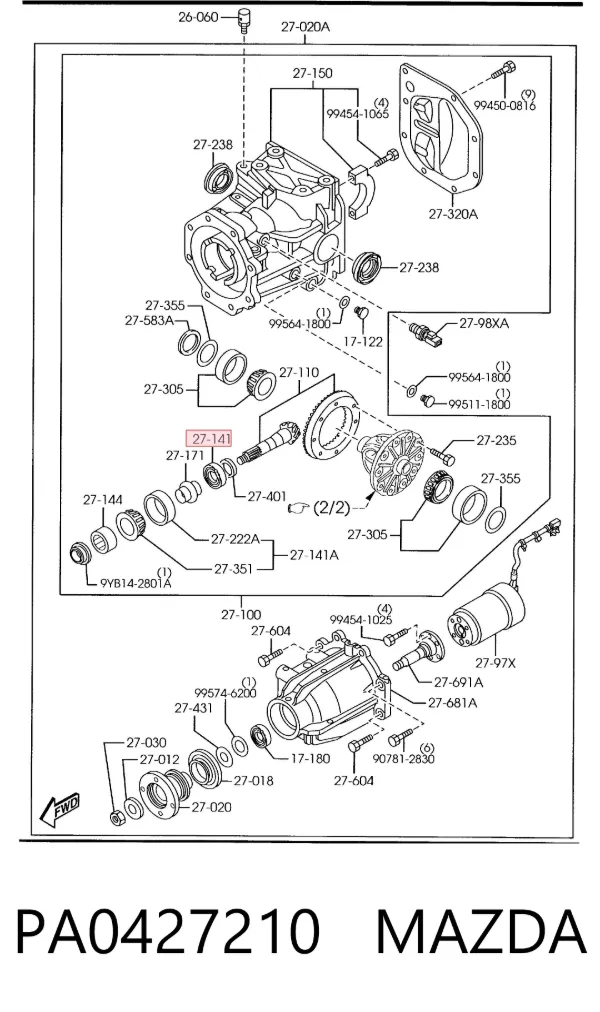  PA0427210 Mazda