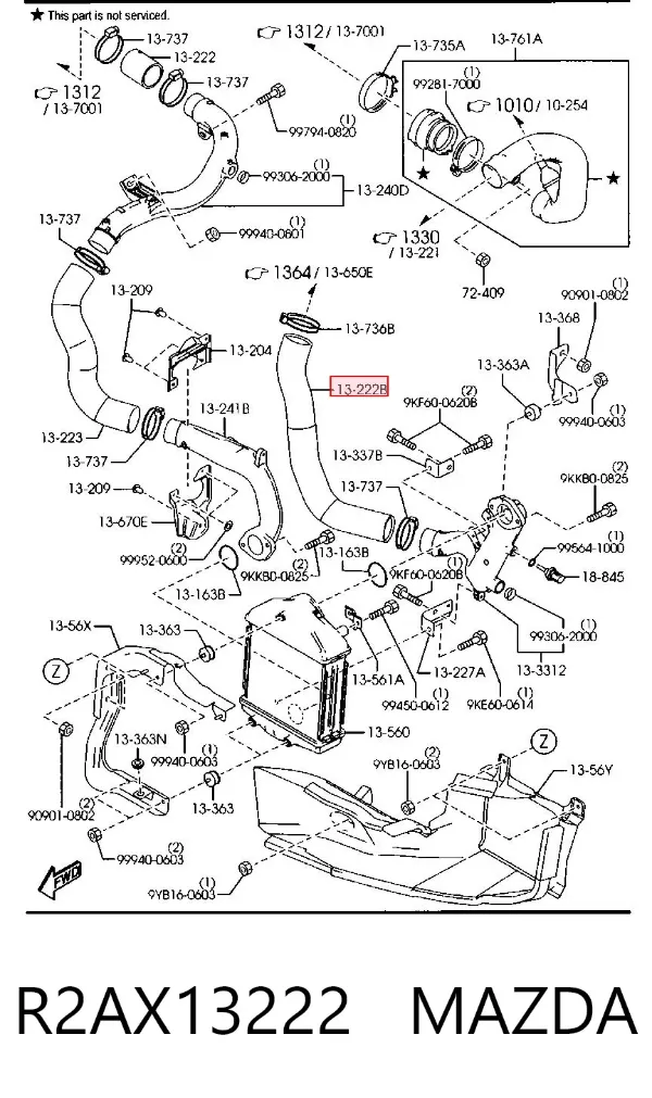  R2AX13222 Mazda