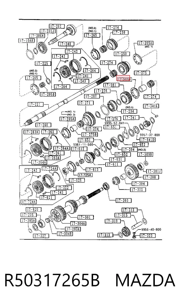  R50317265B Mazda