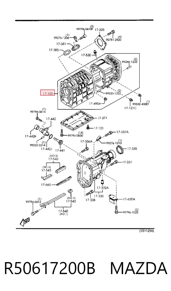  R50617200B Mazda