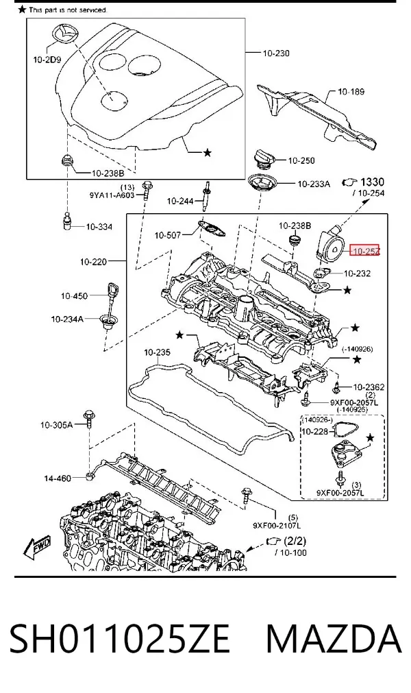  SH011025ZE Mazda