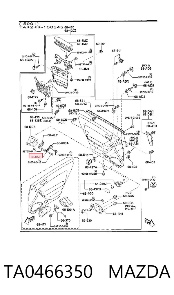  TA0466350 Mazda