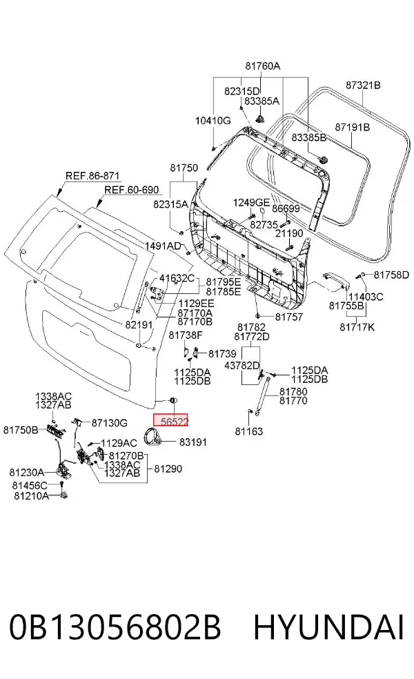  0B13056802B Hyundai/Kia