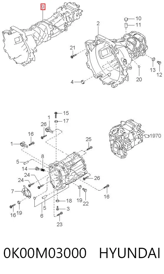 Коробка передач KIA Sportage I