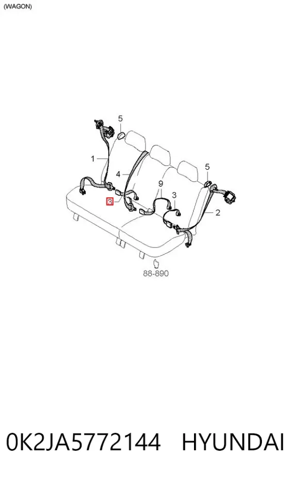  0K2JA5772144 Hyundai/Kia