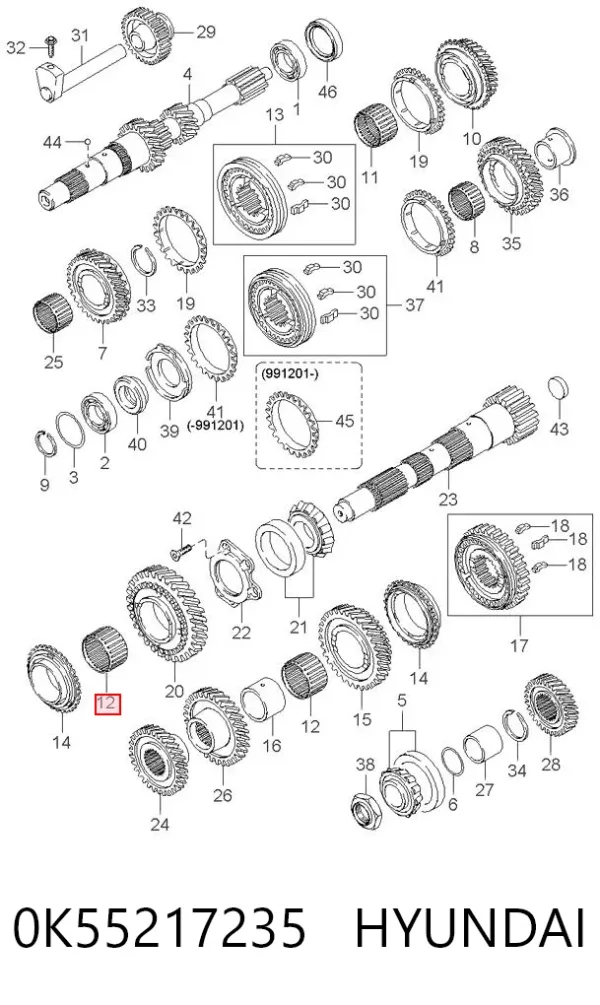  0K55217235 Hyundai/Kia