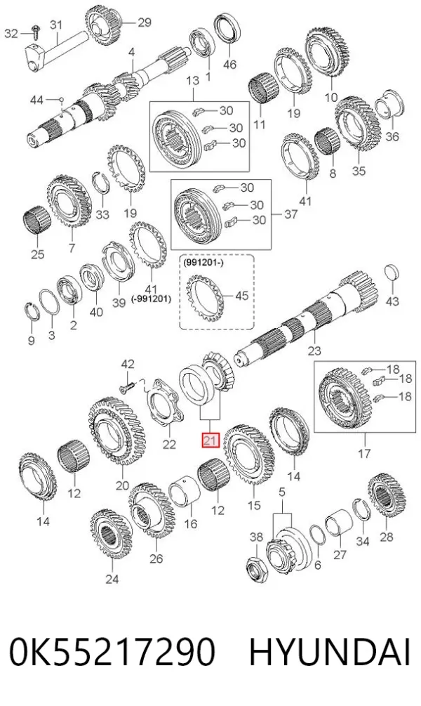  0K55217290 Hyundai/Kia