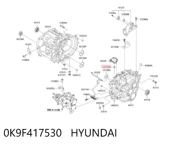  0K9F417530 Hyundai/Kia