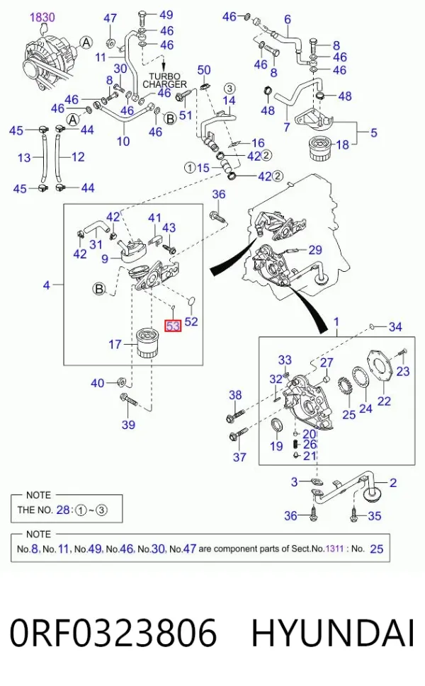  0RF0323806 Hyundai/Kia