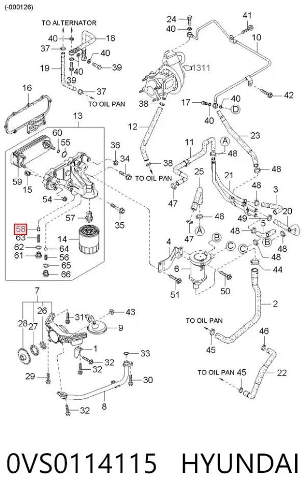  0VS0114115 Hyundai/Kia