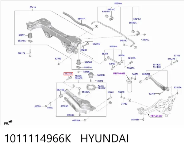  1011114966K Hyundai/Kia